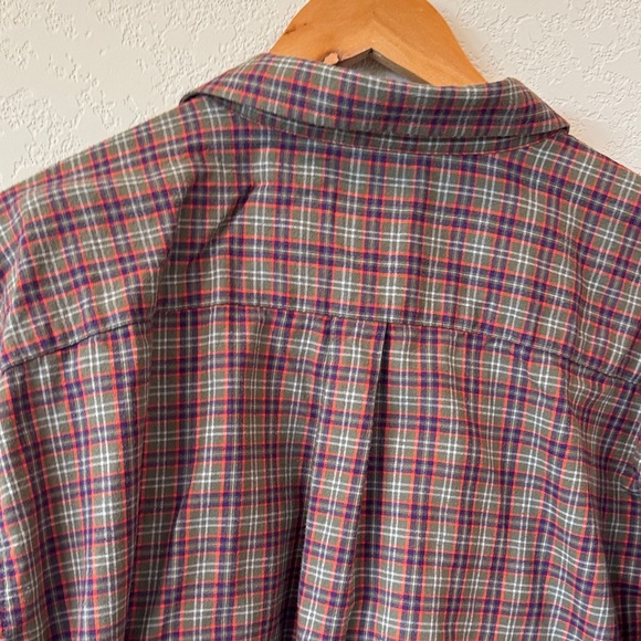 Patagonia 100% cotton Flannel Plaid Button down  Shirt - Picture 6 of 8